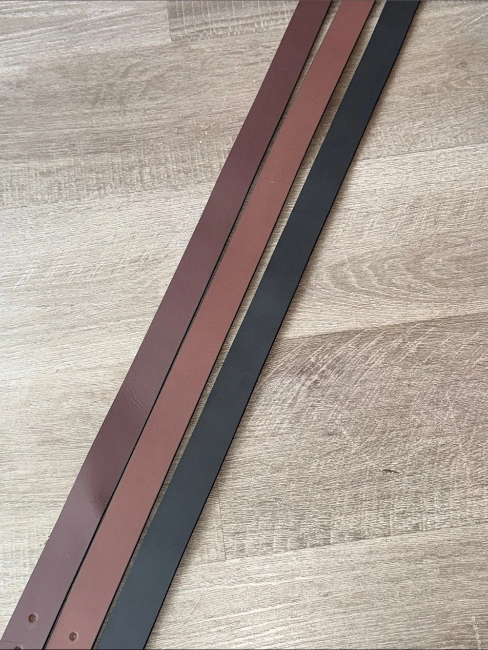 Timberland Bundle Deal 3 Pk Genuine Leather Belts Size 36 - Black Brown Chestnut